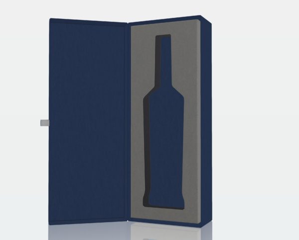 HINGED LID OPEN