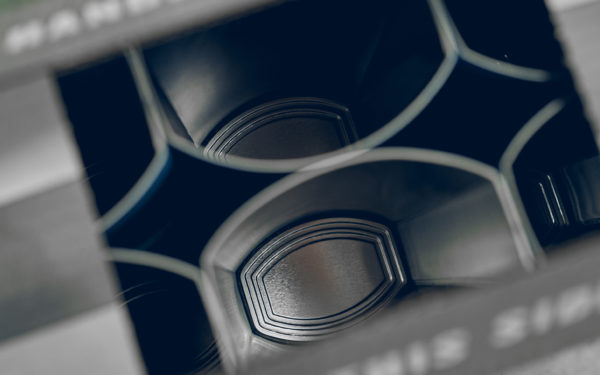 Premium shaped drinks presentation tubes with metal lids
